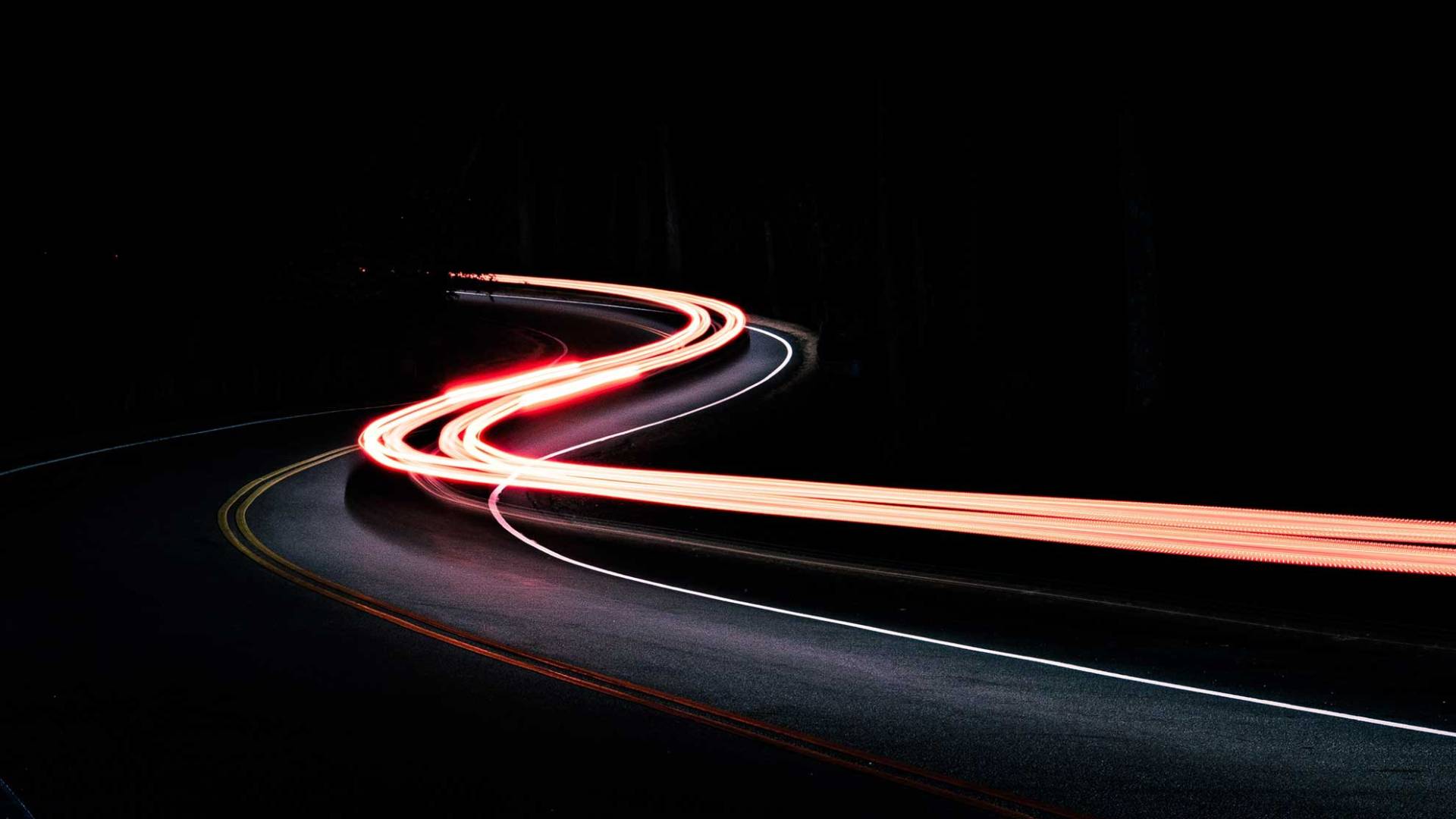 Abstract curved lights